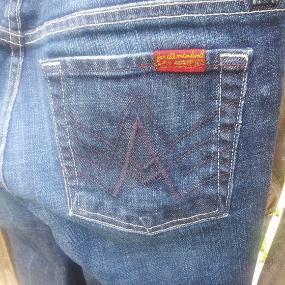 7 for All Mankind The "A" Pocket Jeans Size 27 - Picture 6 of 8
